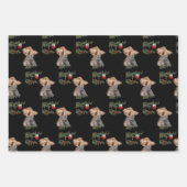 Yorkie Kerstmis Inpakpapier Vel (Voorkant 2)