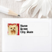 Yorkie-label voor kleurenblok etiket (Insitu)