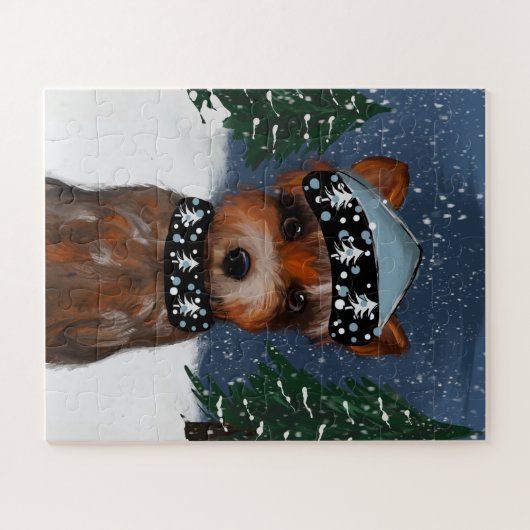 Yorkie Legpuzzel (Horizontaal)