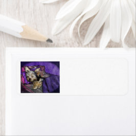 Yorkie Loss Remembrance Return Address Label