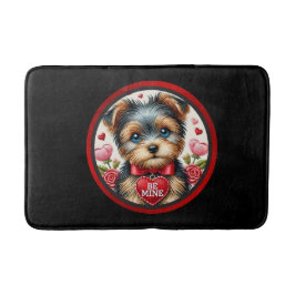 Yorkie Love Bath Mat - Schattige Valentijnsdag Do