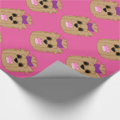 Yorkie Love Cadeaupapier (Hoek)