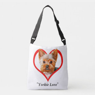 Yorkie Love Crossbody Tas