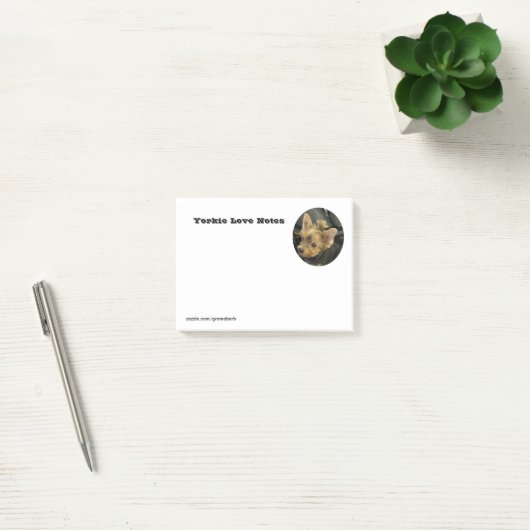 Yorkie Love Post-it Notes (Kantoor)
