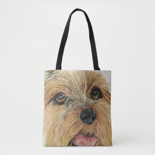 "Yorkie Love" Schouder Tas (Voorkant)