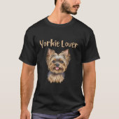 Yorkie Lover T-shirt (Voorkant)