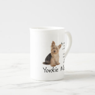 Yorkie Ma Bone China Mok