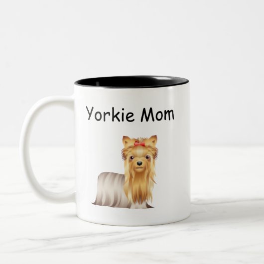 Yorkie Ma Coffee Mok (Links)
