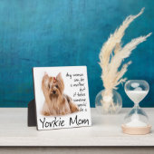 Yorkie Ma Plaque Fotoplaat (Insitu)