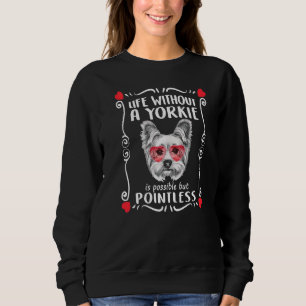 Yorkie Ma Yorkshire Terrier Yorkie Design Dog Trui