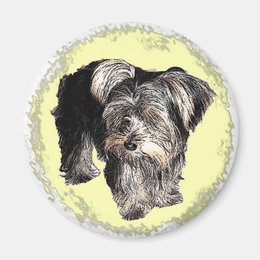 Yorkie Magnet (Voorkant)