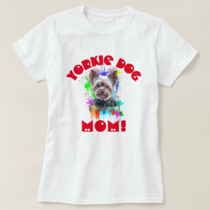 Yorkie mam Hondenliefhebber beste hond mam ooit T-shirt