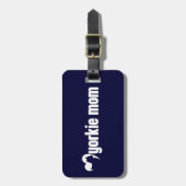 Yorkie mama bagagelabel (Voorkant verticaal)