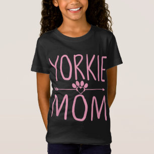 Yorkie mama Funny Dog Lover Mama Moederdag Gift T-shirt