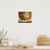 Yorkie Mama met Baby Print (Keuken)