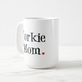 Yorkie mama Mok (Voorkant links)
