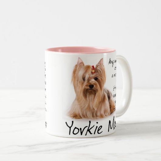 Yorkie mama Mok (Voorkant rechts)