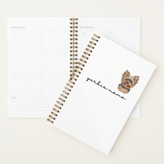 Yorkie Mama Planner (Display)