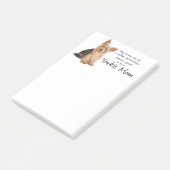 Yorkie mama Post-It Notes (Schuin)