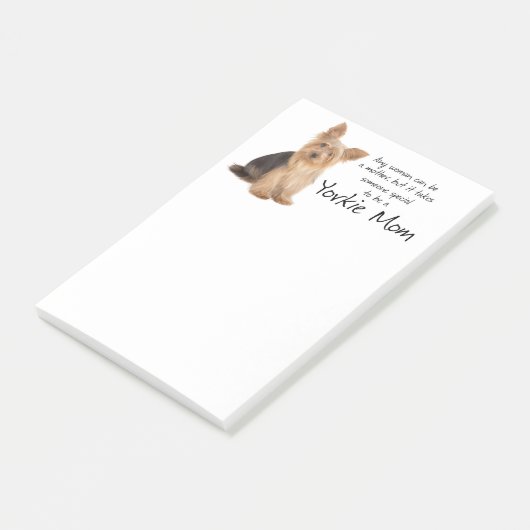 Yorkie mama Post-It Notes (Schuin)