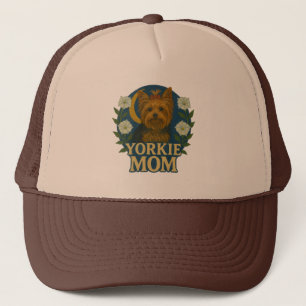 Yorkie mama trucker pet