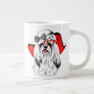 Yorkie Mode Shoot Grote Koffiekop