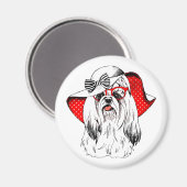 Yorkie Mode Shoot Magneet (Voorkant / Achterkant)