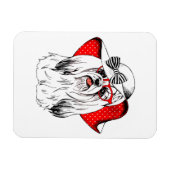 Yorkie Mode Shoot Magneet (Horizontaal)