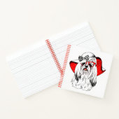 Yorkie Mode Shoot Notitieboek (Binnen)
