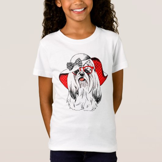Yorkie Mode Shoot T-shirt (Voorkant)