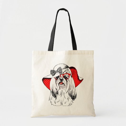 Yorkie Mode Shoot Tote Bag (Voorkant)