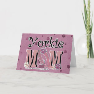 Yorkie MOM Kaart