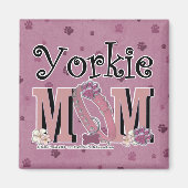 Yorkie MOM Magneet (Voorkant)