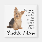 Yorkie Mom Magnet (Voorkant)