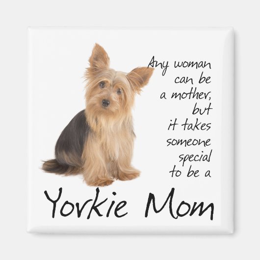 Yorkie Mom Magnet (Voorkant)