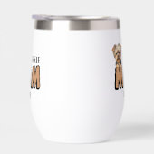 Yorkie Mom Yorkshire Terrier Lover aangepaste naam (Rechts)