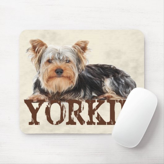 Yorkie Muismat (Met muis)