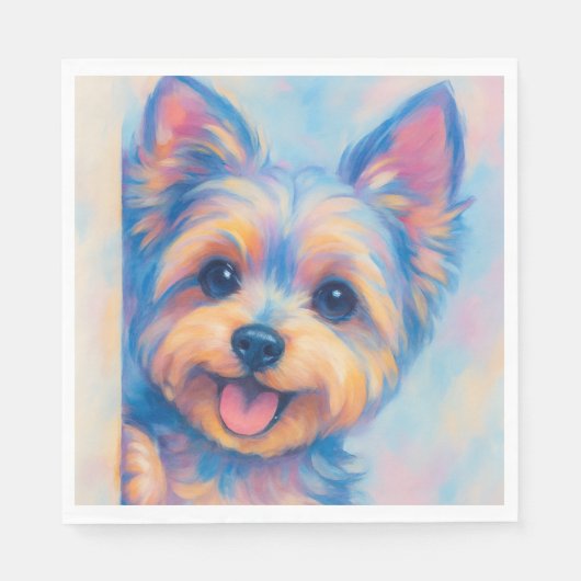 Yorkie Napkins Servet (Voorkant)
