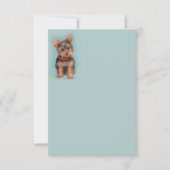 Yorkie Note Card Bedankkaart (Voorkant)