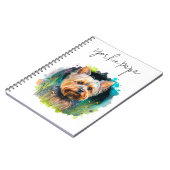 Yorkie Notitieboek (Linkerzijde)
