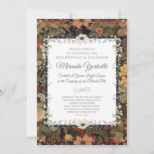 Yorkie of Silky Terrier William Morris Style Kaart (Voorkant)