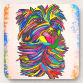 Yorkie Onderzetter Set (Voorkant)