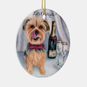 Yorkie Ornament (Rechts)