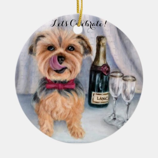 Yorkie Ornament (Voorkant)