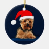 Yorkie Ornaments Keramisch Ornament (Voorkant)