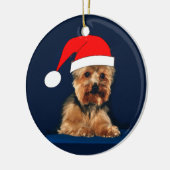 Yorkie Ornaments Keramisch Ornament (Links)