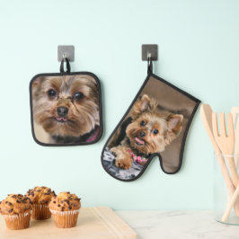 Yorkie Ovenwant & Pannenlap Set