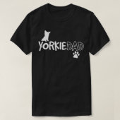 Yorkie Pap Grappig Schattige Dog Owner Gift T-shirt (Design voorkant)