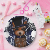 YORKIE            PAPIEREN BORDJE (Feest)