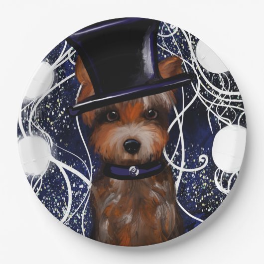 YORKIE            PAPIEREN BORDJE (Voorkant)